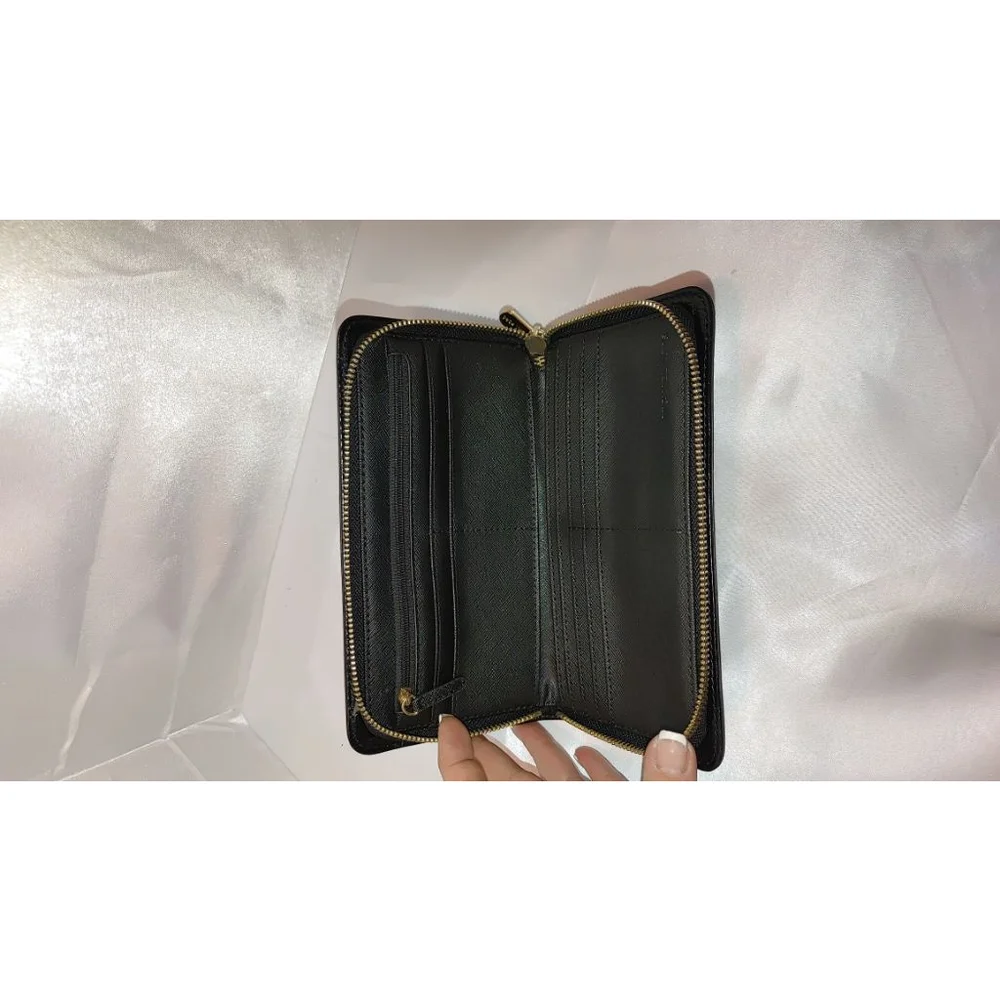 Michael Kors Croc Embossed Hamilton Wallet